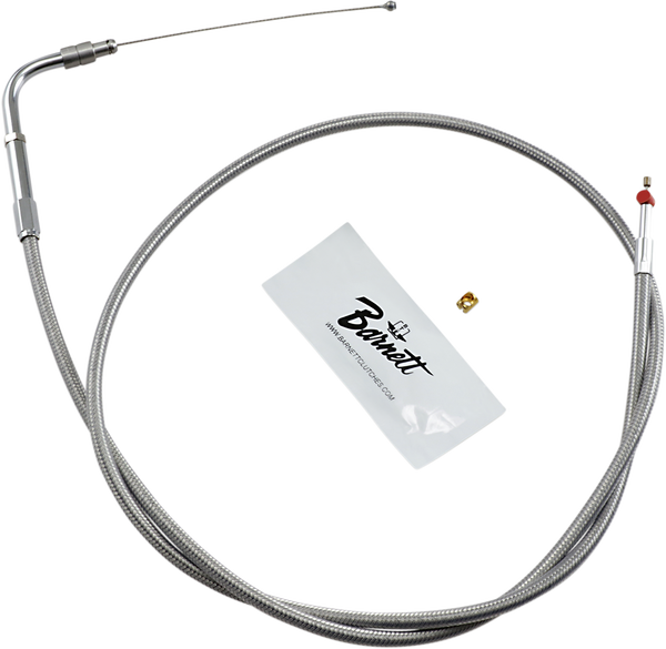 Stainless Steel Throttle/idle Cable Silver +76 mm (3''), 1, nordicamoto.ro