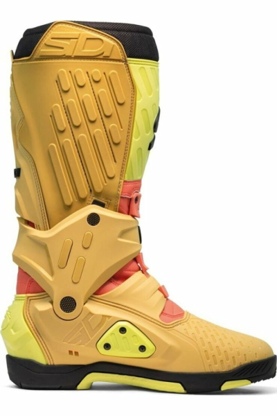Cizme Sidi MX Enduro Crossair Gold/Lime, 3, nordicamoto.ro