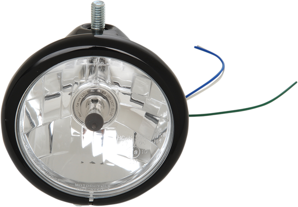 5-3/4(r) Headlight Black, 1, nordicamoto.ro