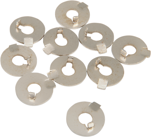Starter Shaft Lock Washers Silver, 1, nordicamoto.ro