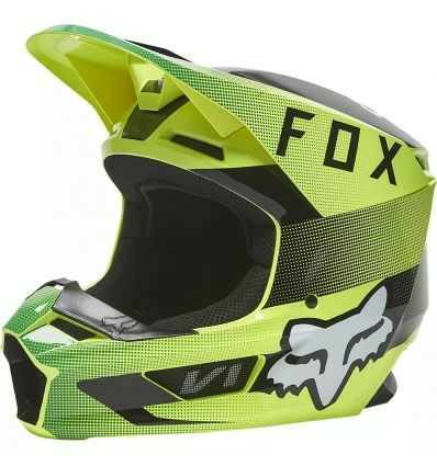 Casca Fox V1 RIDL ECE Fluo Yellow M, 1, nordicamoto.ro