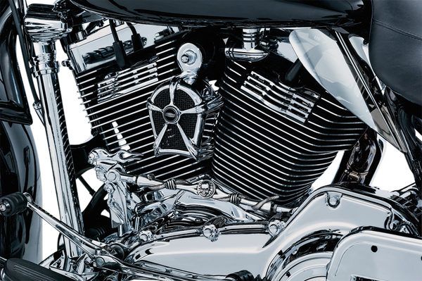 Spark Plug Head Bolt Cover Silver, Chrome, 2, nordicamoto.ro