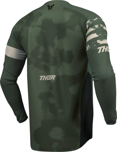 Tricou Thor Launchmode Bleach Verde/Negru 3XL, 7, nordicamoto.ro
