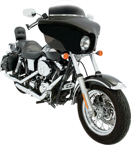 Fairing Batwing Dyna Black, Gloss, 2, nordicamoto.ro