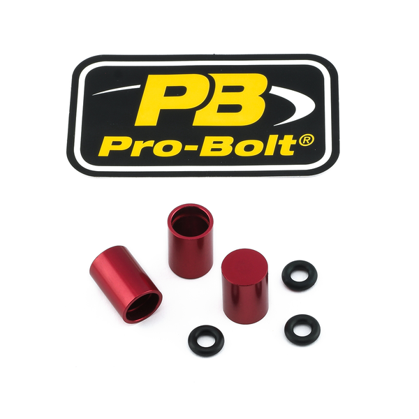 Brake Caliper Bleeder Cap Red, Anodized, 1, nordicamoto.ro