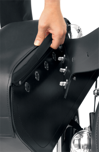 Cruis'n Slant Face Pouch Saddlebags Black Jumbo, 1, nordicamoto.ro