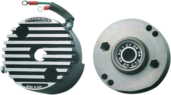 12v Low Output Generator-mounted Regulator With Updated End Plate (4-hole) Black, 1, nordicamoto.ro