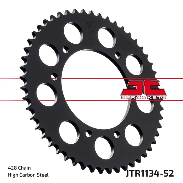 JT SPROCKETS hátsó lánckerék, természetes színű, 1, nordicamoto.ro