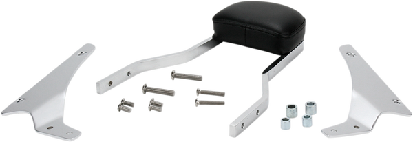 Square Sissy Bar Kit Chrome, 1, nordicamoto.ro