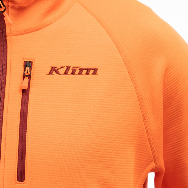 Geaca Snowmobil Klim Mid Layer Highline Red Orange - Cabernet, 3, nordicamoto.ro