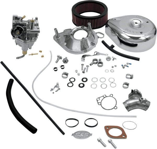 Super E Carburetor Kit W/ Manifold Silver, 1, nordicamoto.ro