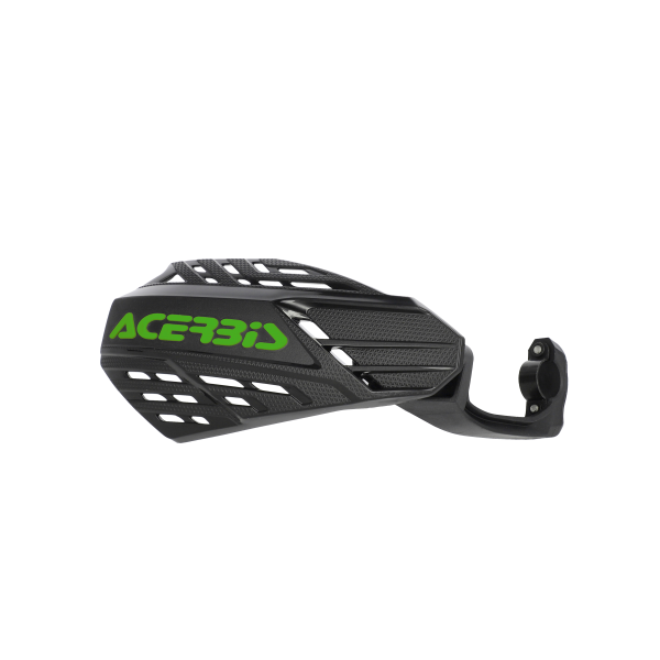 Acerbis Linear Vented univerzális terepkerékpár-kézvédő KTM/Honda/Yamaha/Kawasaki/Husqvarna/GasGas/Beta modellekhez – Fekete/Narancssárga, 7, nordicamoto.ro