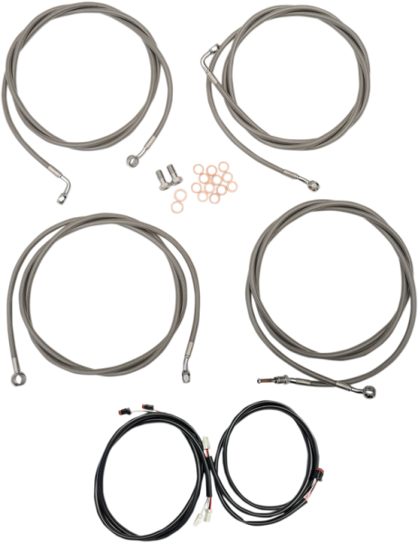 Complete Plug-and-play Cable Kit Silver, 1, nordicamoto.ro