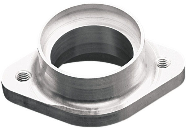 Billet Flange Adapter For Spigot-type Carbs, 1, nordicamoto.ro