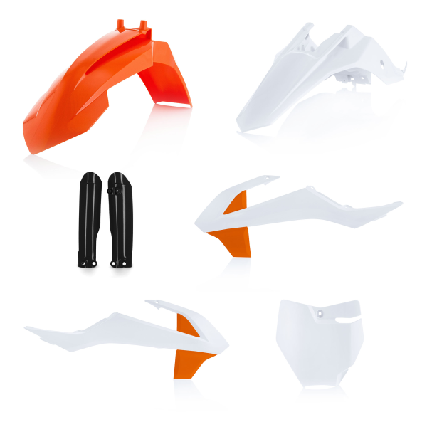 Acerbis GasGas MC 65 21'-23'/KTM SX 65 19'-23' teljes műanyag készlet – Bianco2, 9, nordicamoto.ro