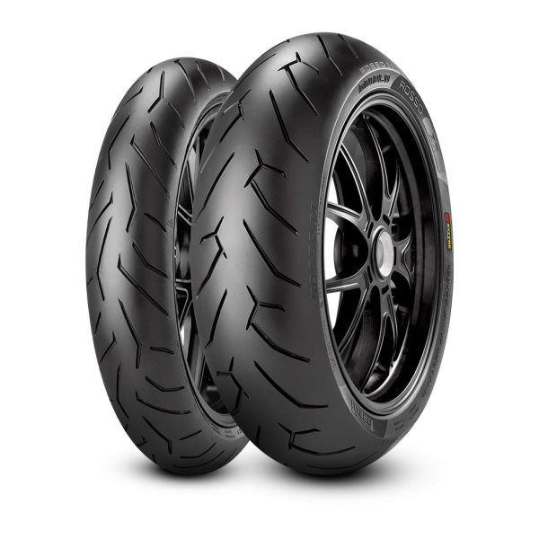 120/70ZR17-es és 130/70R17-es Pirelli Diablo Rosso II gumiabroncsokból álló szett, 2, nordicamoto.ro