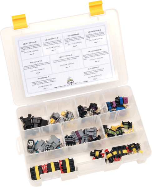 Delphi/amp Connector Kit And Refills Clear, 1, nordicamoto.ro