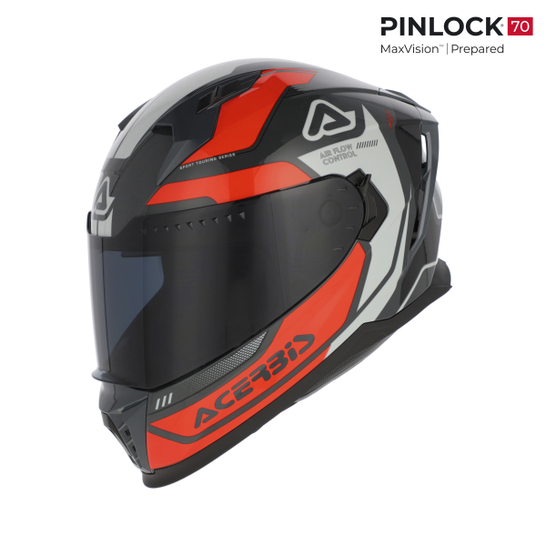 Acerbis X-Way Graphic narancssárga/szürke XL sisak, 1, nordicamoto.ro