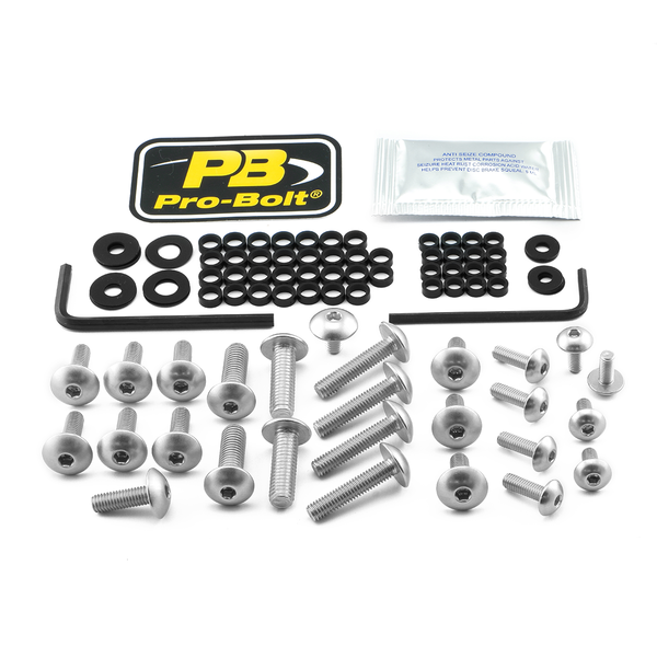 Fairing Bolt Kit For Yamaha Silver, 1, nordicamoto.ro