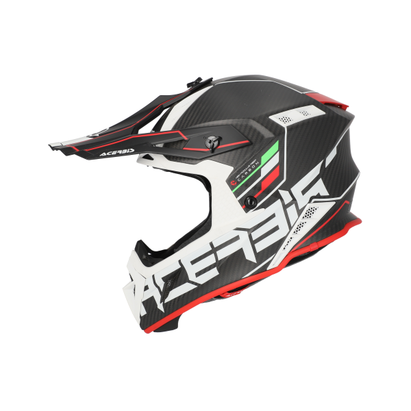 Casca Acerbis Steel Carbon 22-06 Fekete/Piros XL, 11, nordicamoto.ro