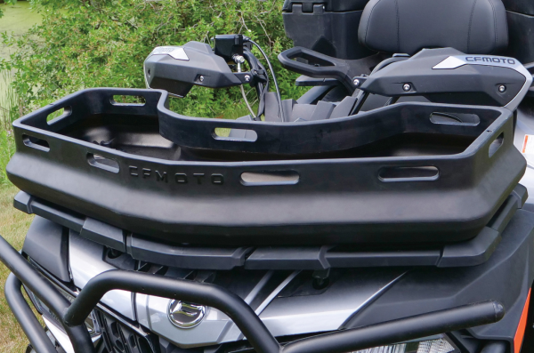 ELÜLSŐ CSOMAGTARTÓ KOSÁR CFMOTO CFORCE 600 / 625 / 600 TOURING / 625 TOURING ATV-HEZ – FEKETE, 2, nordicamoto.ro