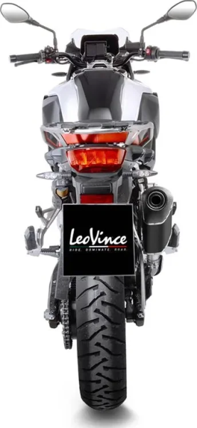 LeoVince LV-14 Black Edition Slip-On kipufogórendszer a BMW F 750 GS / F 800 GS / F 850 GS / F 900 GS / F 900 GS Adventure modellekhez, 4, nordicamoto.ro