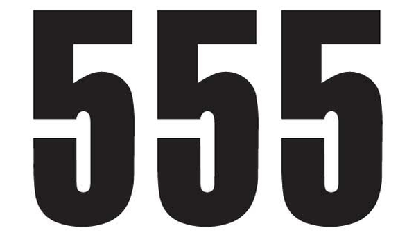 Three Series Numbers Black, 2, nordicamoto.ro
