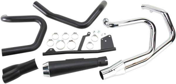 Road Rage 2:1 Exhaust System Black, 3, nordicamoto.ro