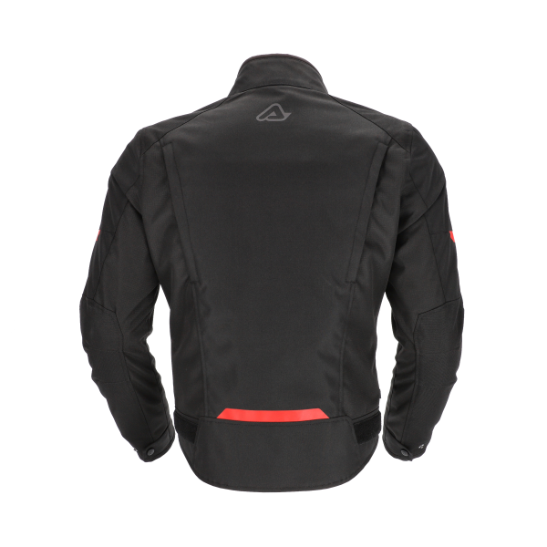 Acerbis Ce X-street dzseki, fekete/piros, XL, 8, nordicamoto.ro