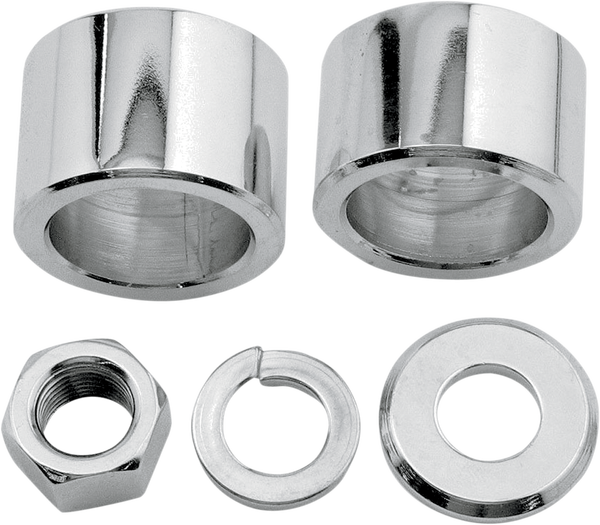 Axle Spacer/nut Kit Silver, 1, nordicamoto.ro