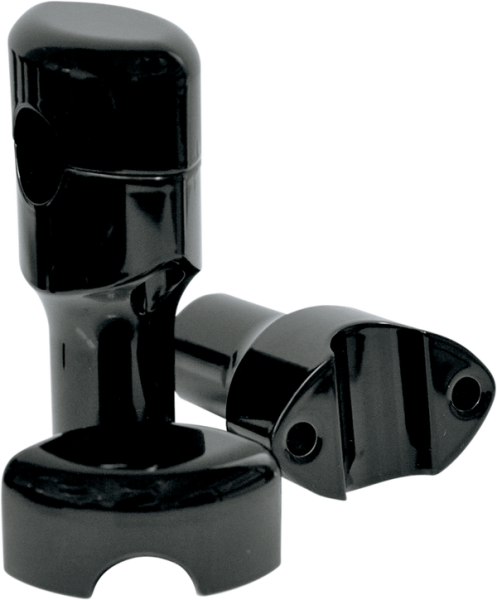 Hefty Handlebar Riser For 1-1/4(r) Handlebars Black, 1, nordicamoto.ro