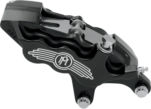 Six-piston Differential-bore Front Caliper Black, Anodized, 1, nordicamoto.ro