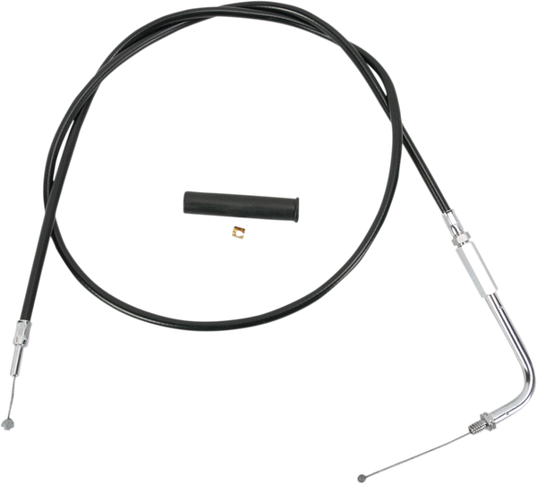 Black Vinyl Throttle/idle Cable Black, 1, nordicamoto.ro