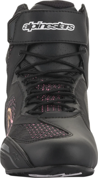 Alpinestars Stella Faster-3 Rideknit női porvédő, fekete/narancssárga/rózsaszín, 8-as méret, 5, nordicamoto.ro