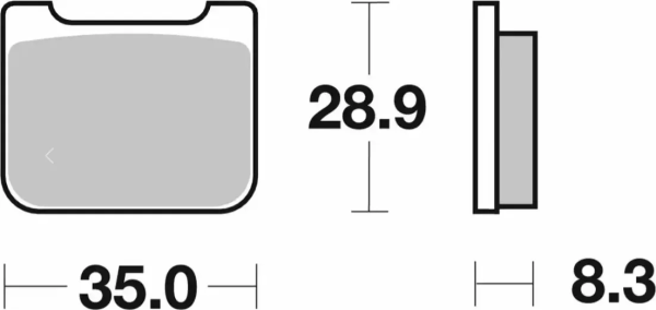 Rq Road Racing Carbon Tech Brake Pad, 2, nordicamoto.ro
