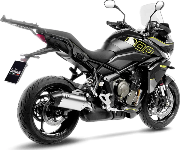 LeoVince LV-14 Slip-On kipufogórendszer a Triumph Tiger Sport 800-hoz, 4, nordicamoto.ro