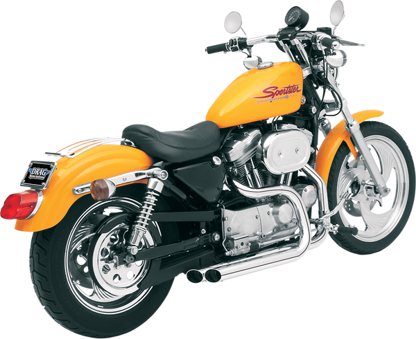 Pro-street Exhaust System Chrome, 2, nordicamoto.ro