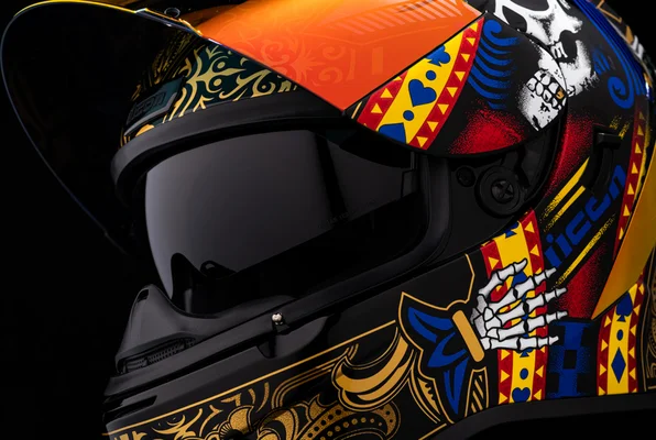Airform Suicide King Helmet Gold M, 3, nordicamoto.ro