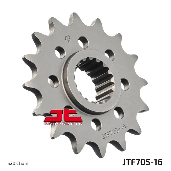 JT SPROCKETS Első lánckerék, természetes színű, 1, nordicamoto.ro