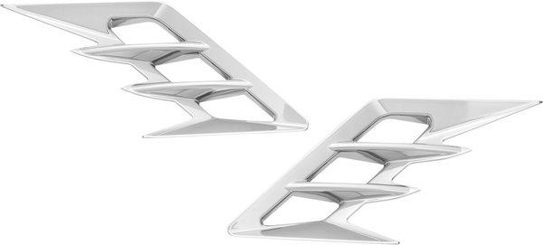 Front Fender Vent Filler Accent Chrome, 3, nordicamoto.ro