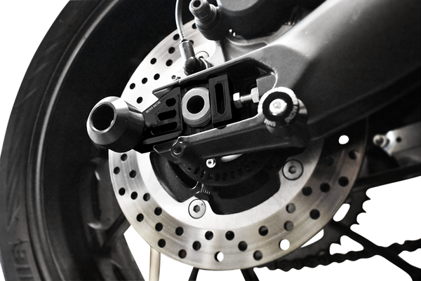 Axle Block Sliders Black, 2, nordicamoto.ro