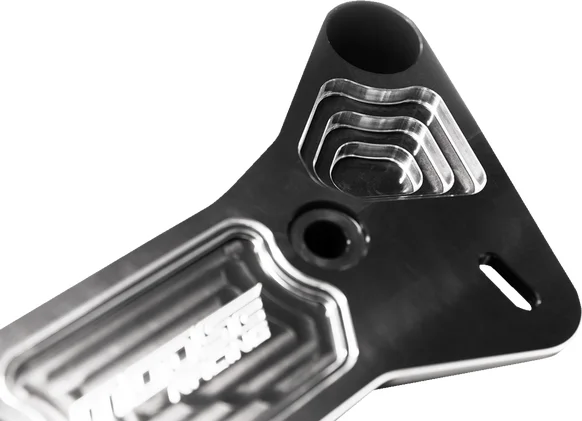 Shock Tower Braces With Gusset Plate Black, Anodized, 7, nordicamoto.ro