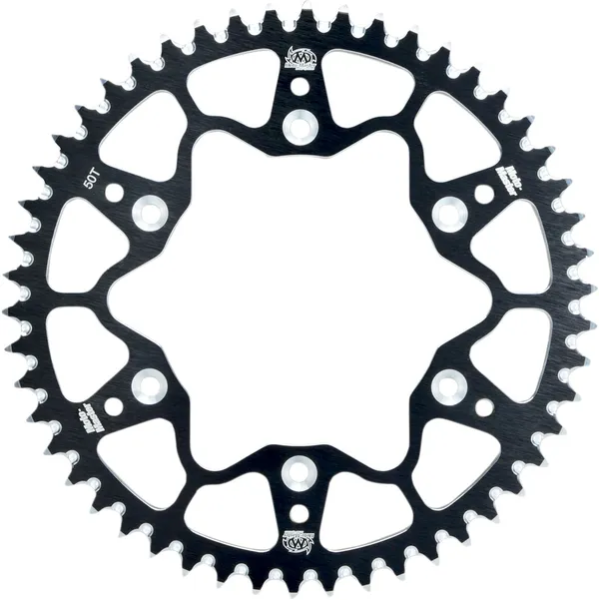 7075 Racing MX lánckerék, fekete, 1, nordicamoto.ro
