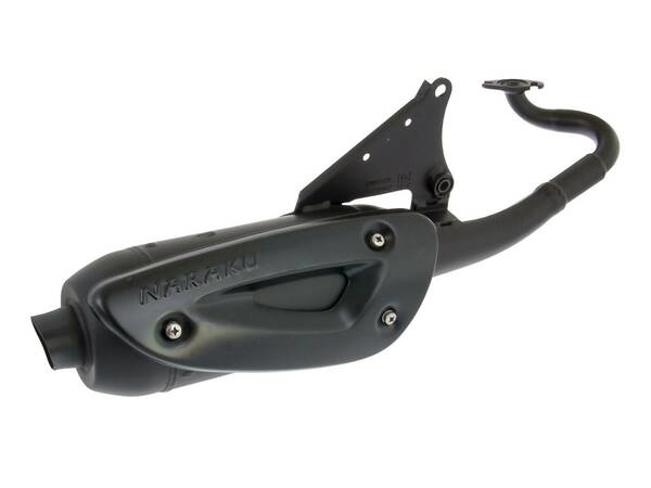 Naraku Traffic Full Exhaust System Black, 2, nordicamoto.ro