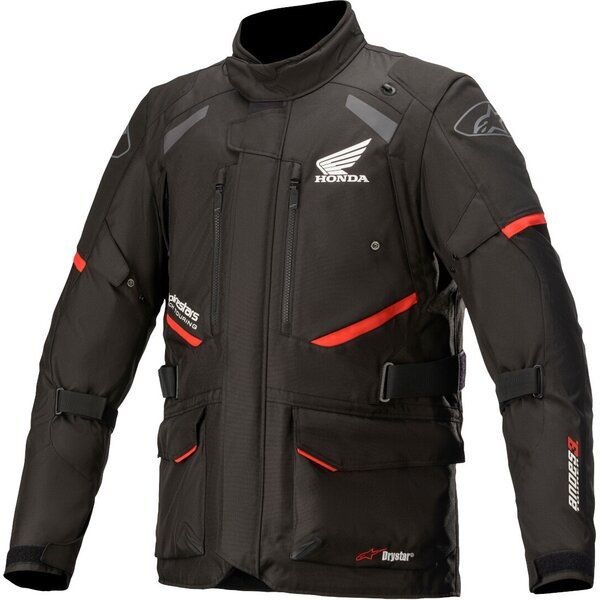 Alpinestars Honda Andes V3 Drystar vízálló textildzseki, fekete, M-es méret, 1, nordicamoto.ro