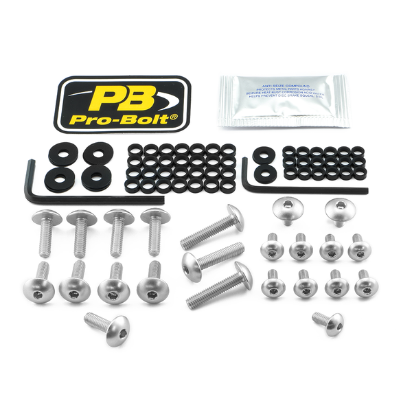 Fairing Bolt Kit For Yamaha Silver, 1, nordicamoto.ro