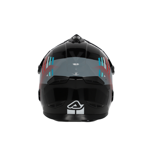 Acerbis Rider teljes arcú gyermek sisak, fekete/piros, 5, nordicamoto.ro
