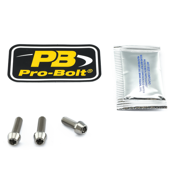 Titanium Brake & Clutch Lever Perch Pinch Bolt Kit, 1, nordicamoto.ro