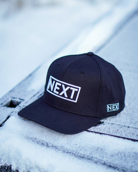 NEXT Original Snapback Cap Black/White, 1, nordicamoto.ro