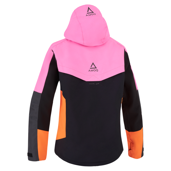 AMOQ Aspect W's Jacket Pink/Black/Orange XS, 3, nordicamoto.ro
